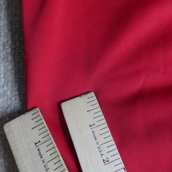 Red Wings Jacket Medium Detroit Tailored Warm Up Embroidered Mitchell & Ness - Picture 9 of 13